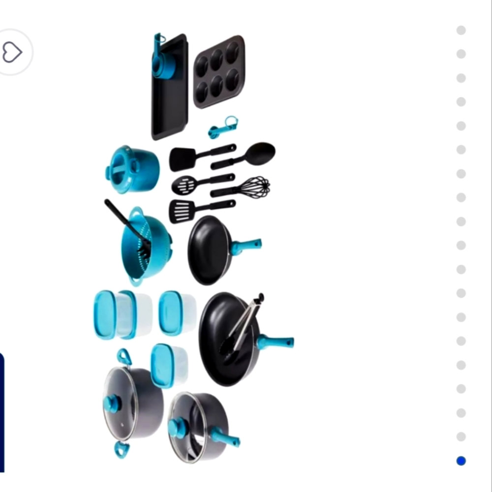Simply essential 34 piece kitchen starter set